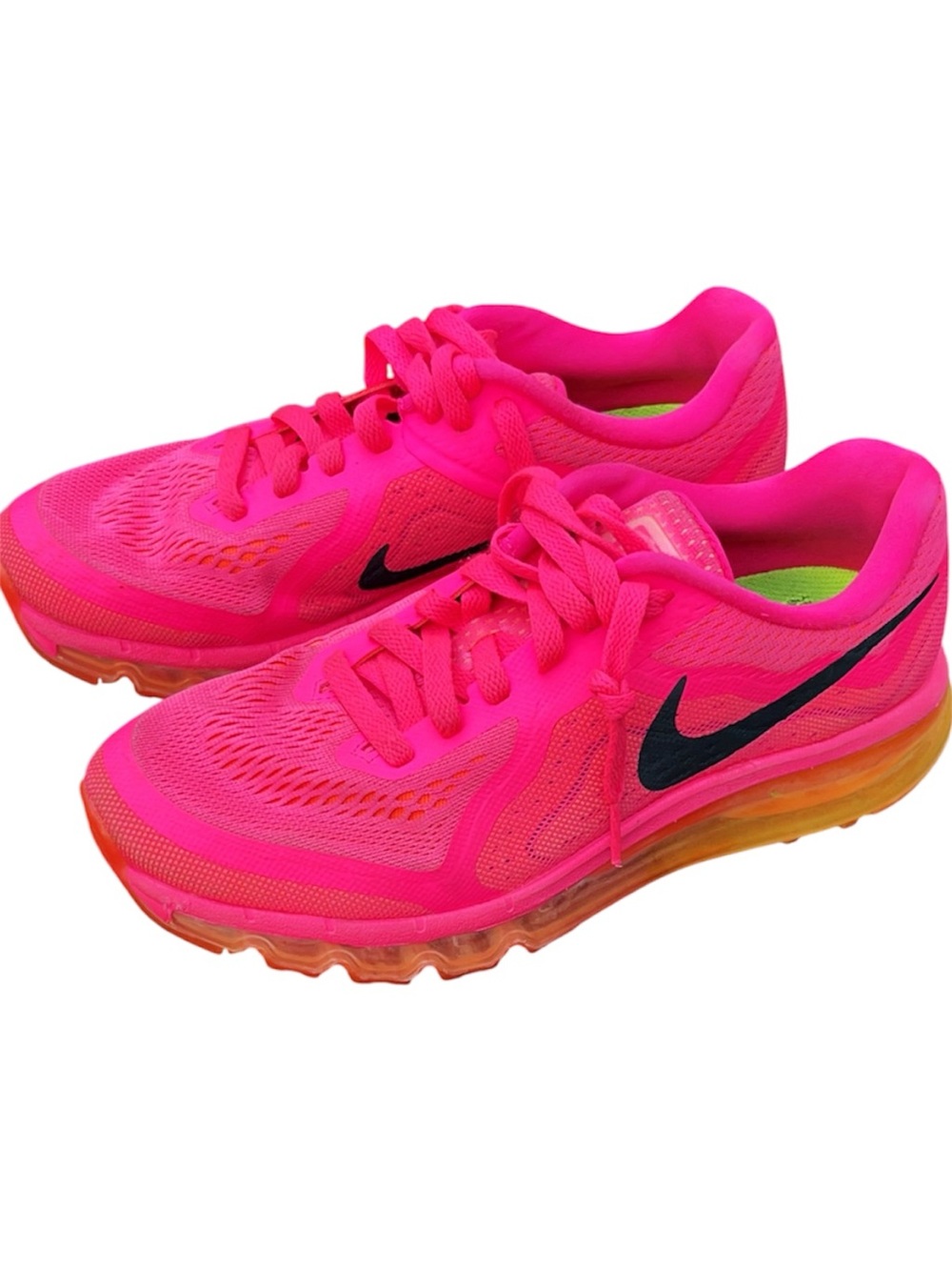 NIKE AIR MAX 2014 Women’s Fuchsia Pink Running Shoe - Picture 8 of 8